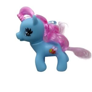 Little‎ Pony Gi Go Blue Pink Unicorn Bee Tattoo Vintage Toy Figure